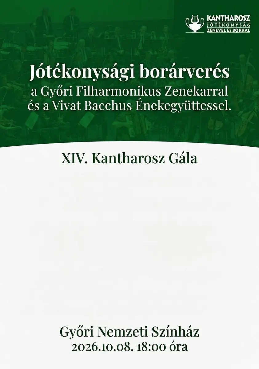 XIV. Kantharosz Gála · Győri Nemzeti Színház, Győr