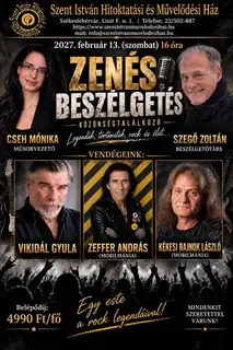 Zenés beszélgetés – közönségtalálkozó rocklegendákkal
