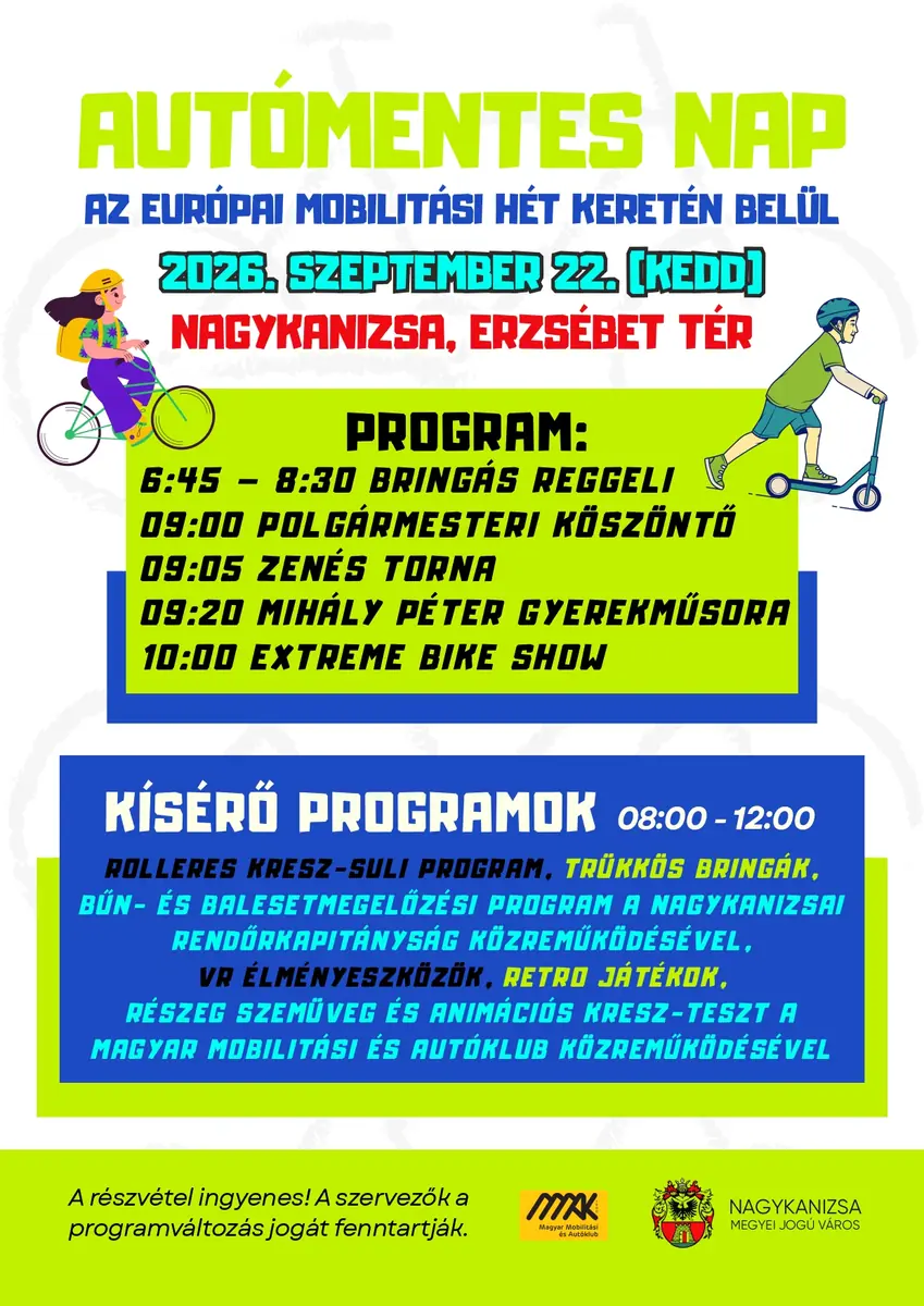 Autómentes nap (szeptember 22.) · Nagykanizsa, Nagykanizsa