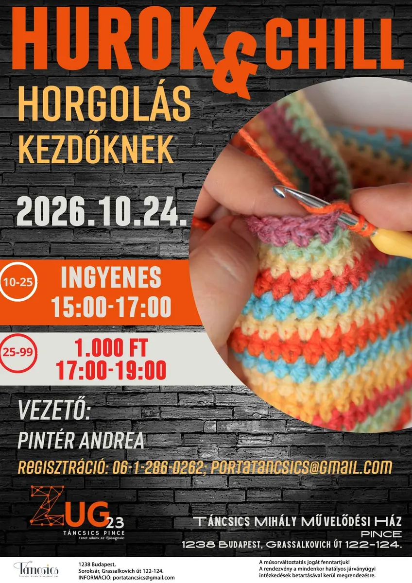 Hurok október · Táncsics Mihály Műv. Ház, Budapest