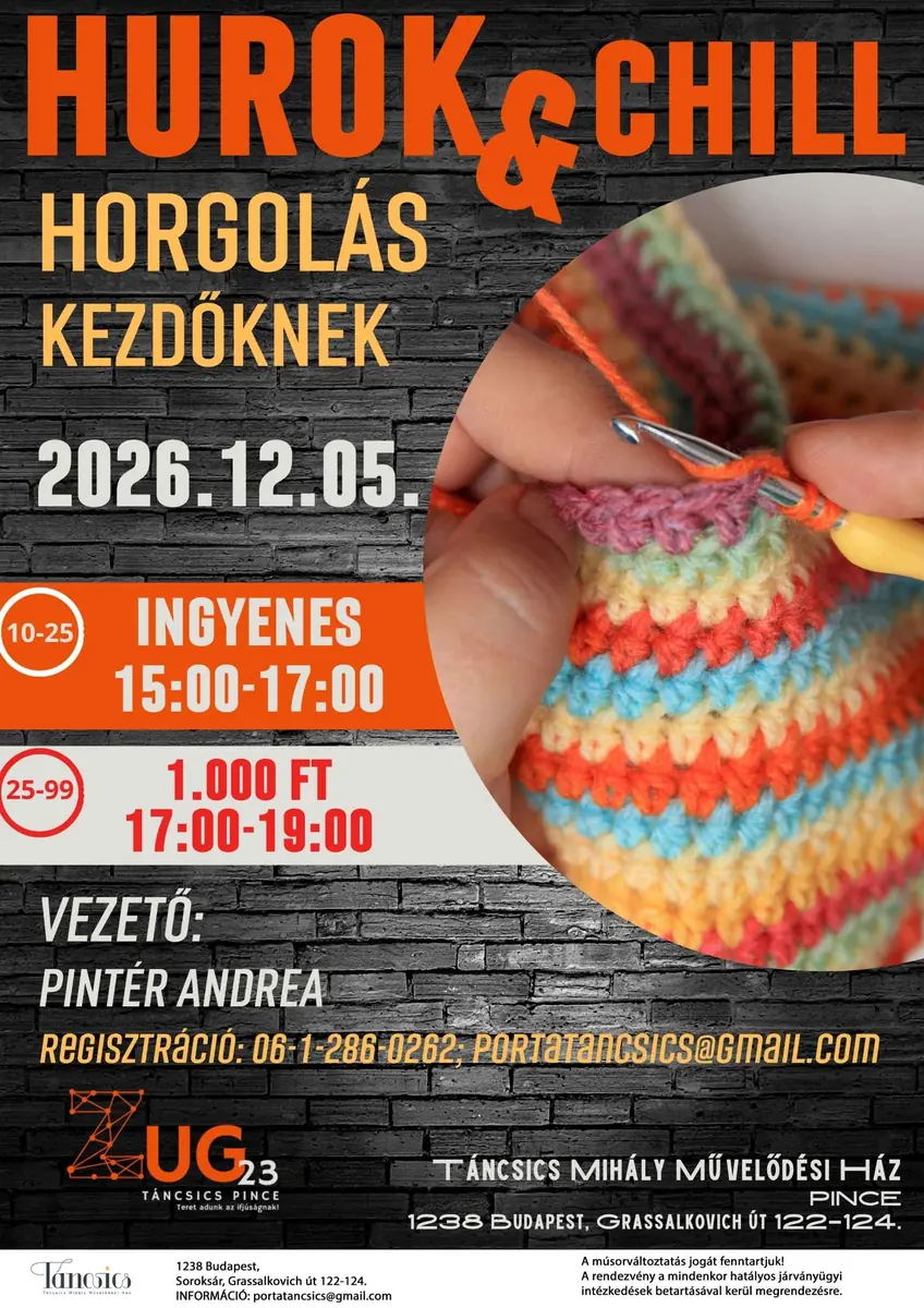 Hurok december · Táncsics Mihály Műv. Ház, Budapest