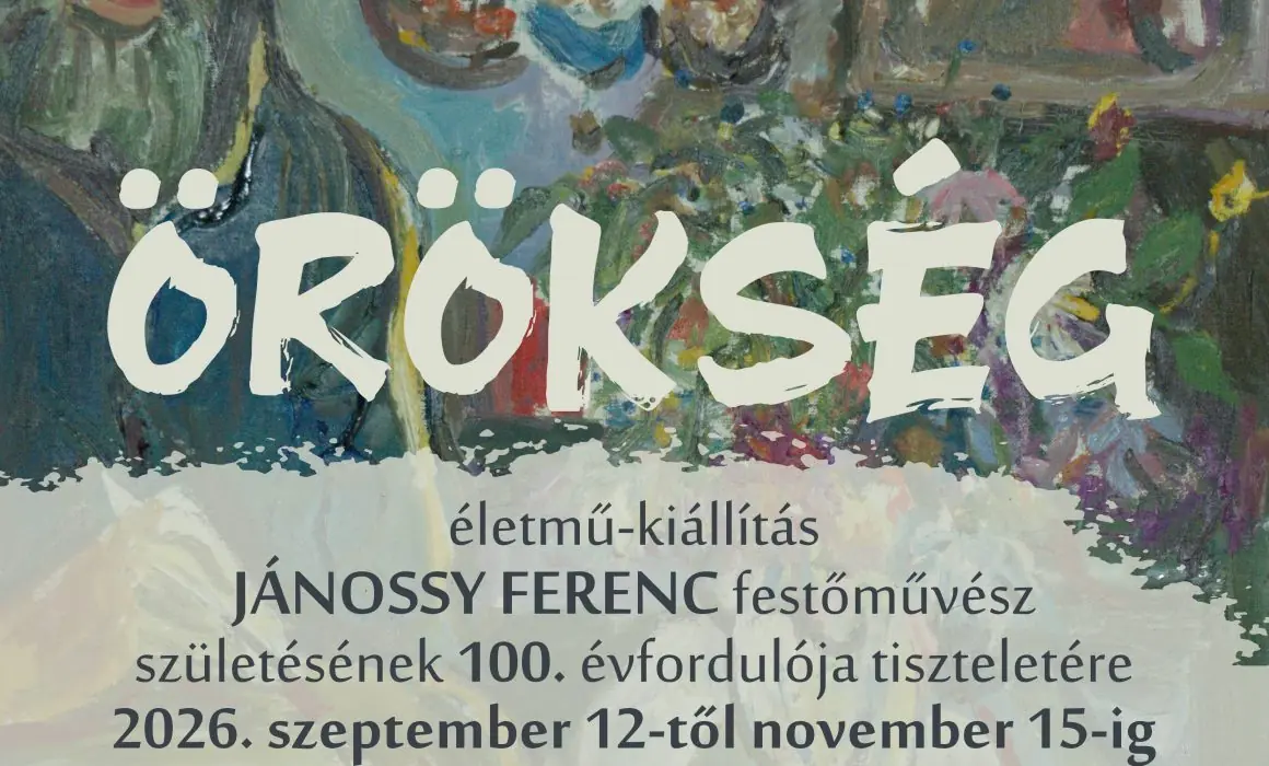 JÁNOSSY FERENC ÉLETMŰ-KIÁLLÍTÁS — Szerbtemplom, Balassagyarmat