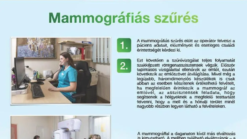 Mammográfiai szűrés — Pomáz, Pomáz