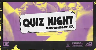 Dürer Quiz Night • Nagytermes Kihívás
