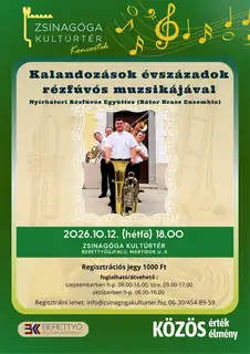Kalandozás évszázadok rézfúvós muzsikájával