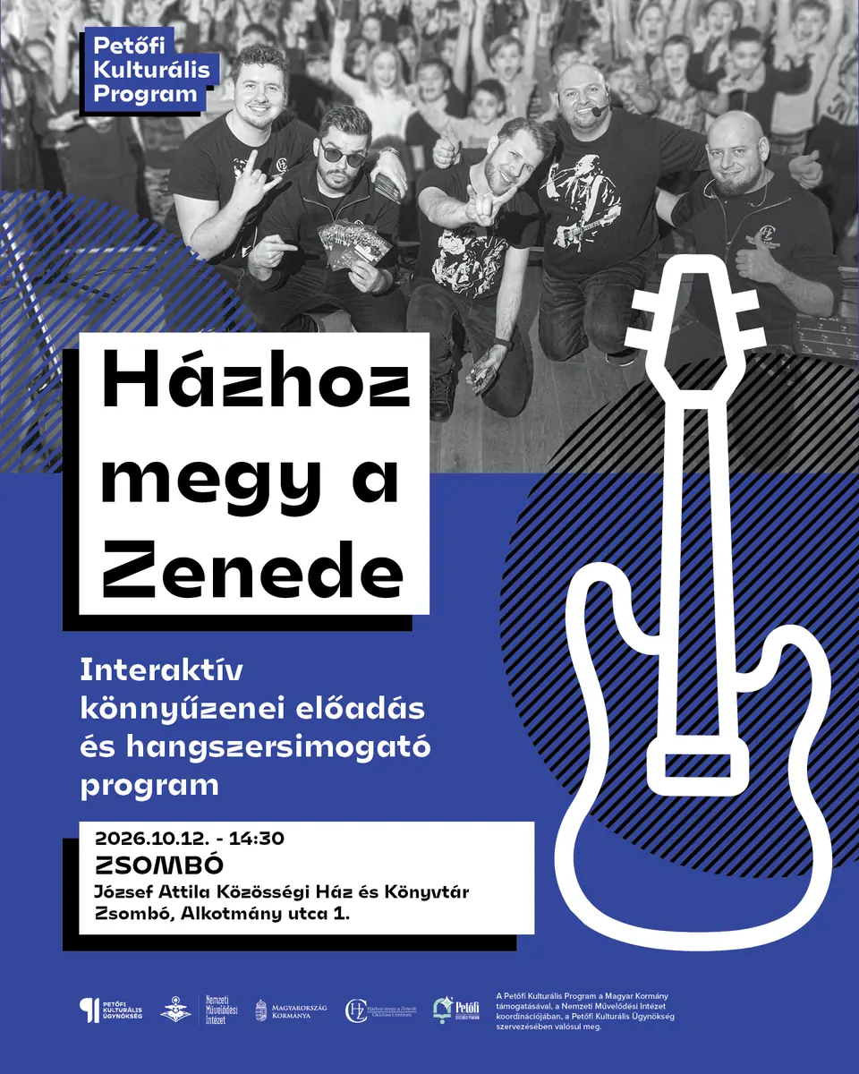 Házhoz megy a Zenede koncert, hangszersimogató · Zsombó, Zsombó