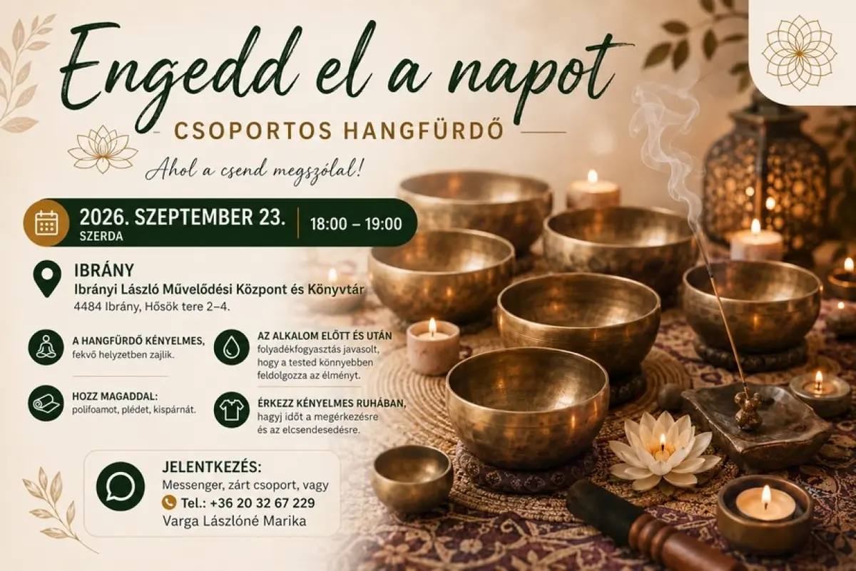 Csoportos hangfürdő · Ibrány, Ibrány