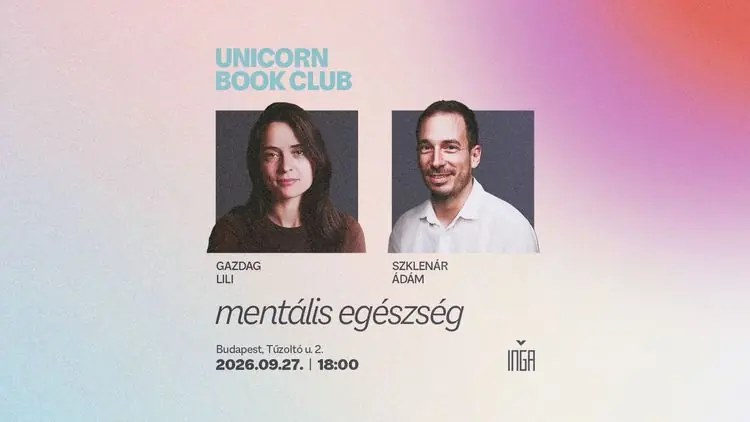 Unicorn Book Club – Mentális egészség — Inga Kultúrkávézó, Budapest