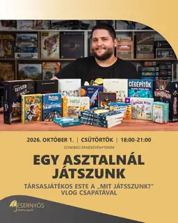 Társasjátékos este a “Mit játsszunk?” Vlog csapatával