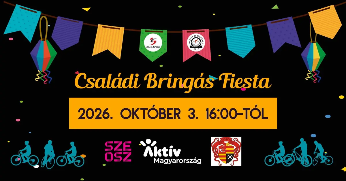 Családi Bringás Fiesta 2026 · Otthon tér, Dorog