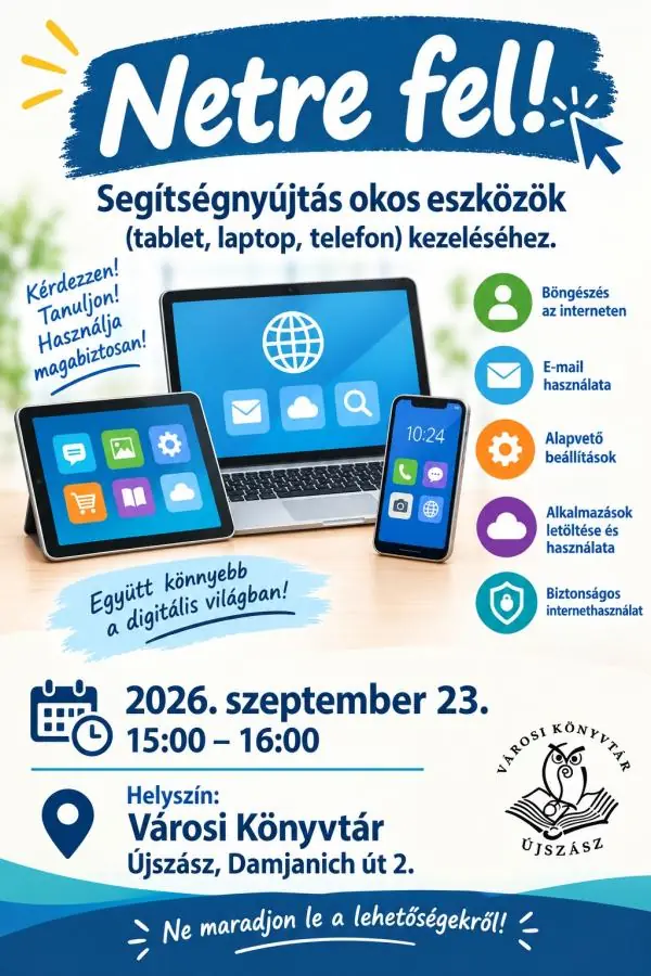 Szeptemberi-októberi programok — Újszász, Újszász