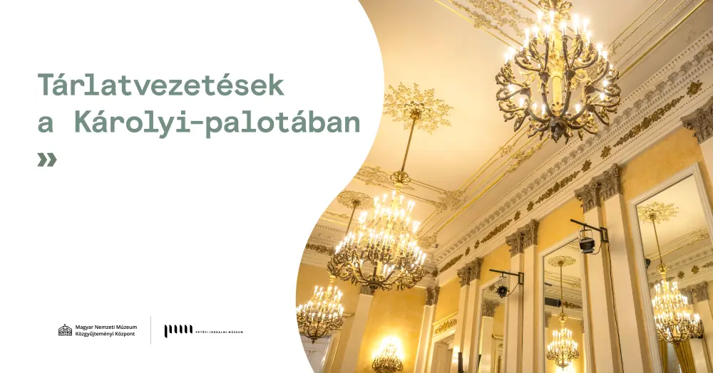 Tárlatvezetés a Károlyi-palotában · Petőfi Irodalmi Múzeum, Budapest