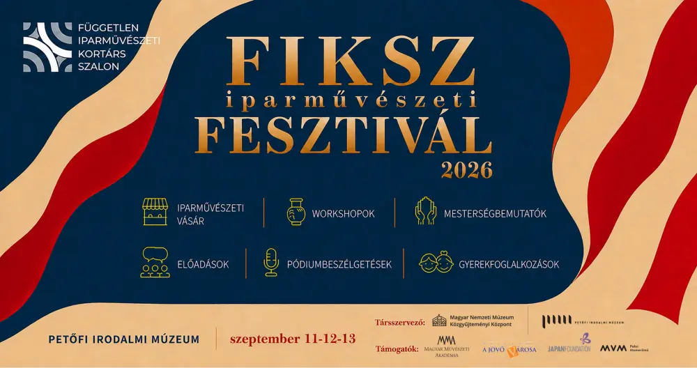 Iparművészeti Fesztivál 2026 — Petőfi Irodalmi Múzeum, Budapest