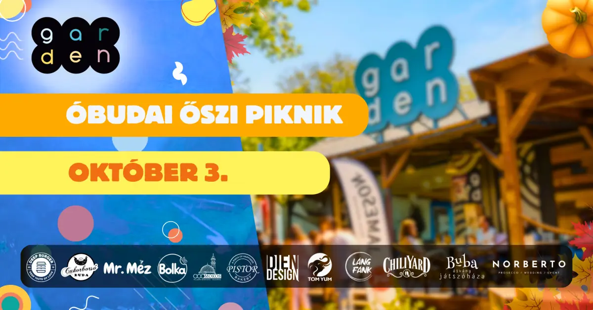 Óbudai Őszi Piknik a Gardenben — Garden Cinema in Buda DnB, Budapest