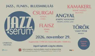 Jazz Serum 26' koncertje - Jazz, Funky, Blues Mikulás