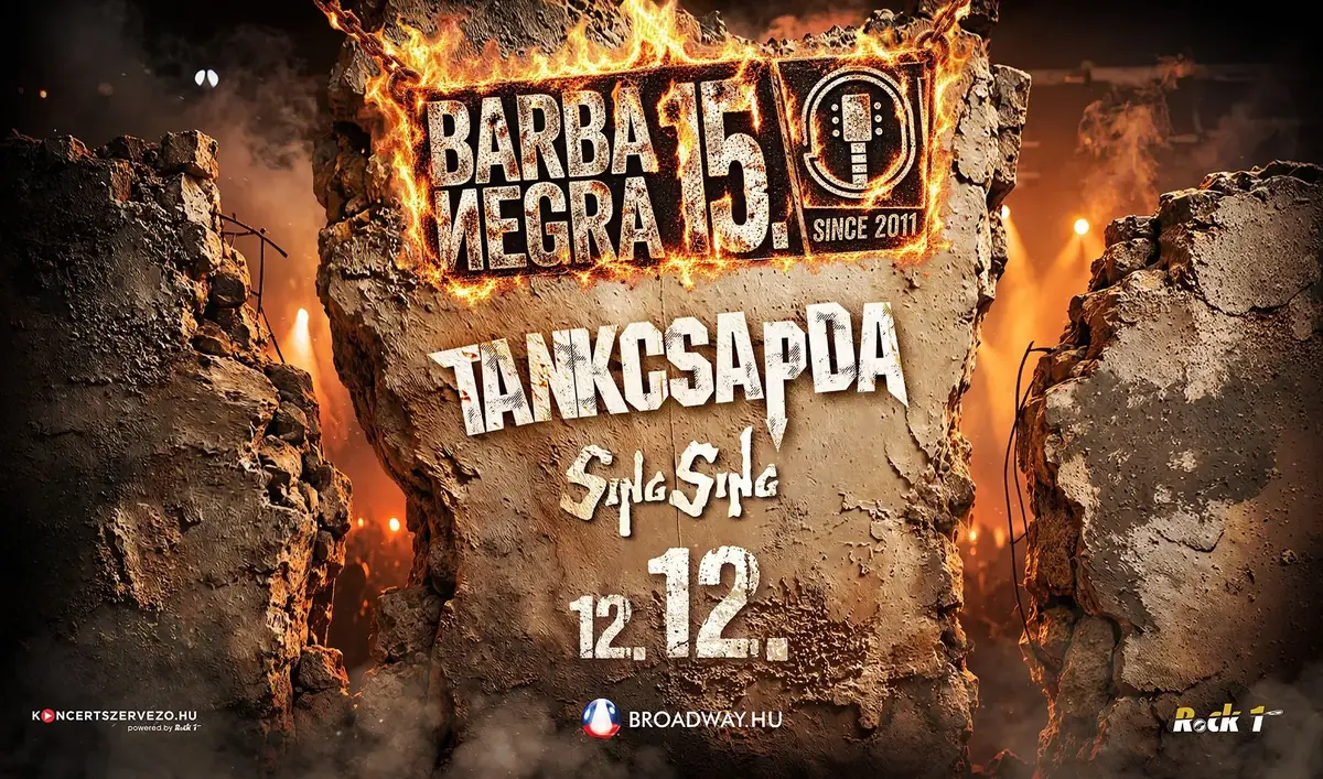 TANKCSAPDA — Barba Negra, Budapest
