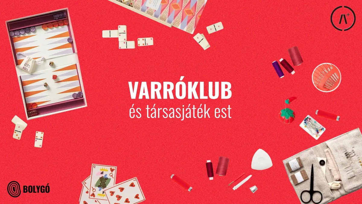 Társasjátékest és Varróklub — Bolygó Közösségi Tér, Budapest