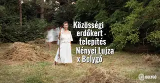 Közösségi erdőkert-telepítés - Nényei Lujza x Bolygó