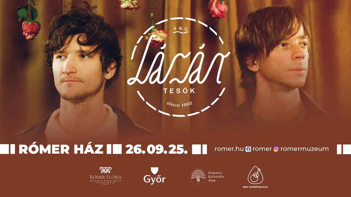 Lázár tesók a Rómer Házban — Tourinform Györ, Győr