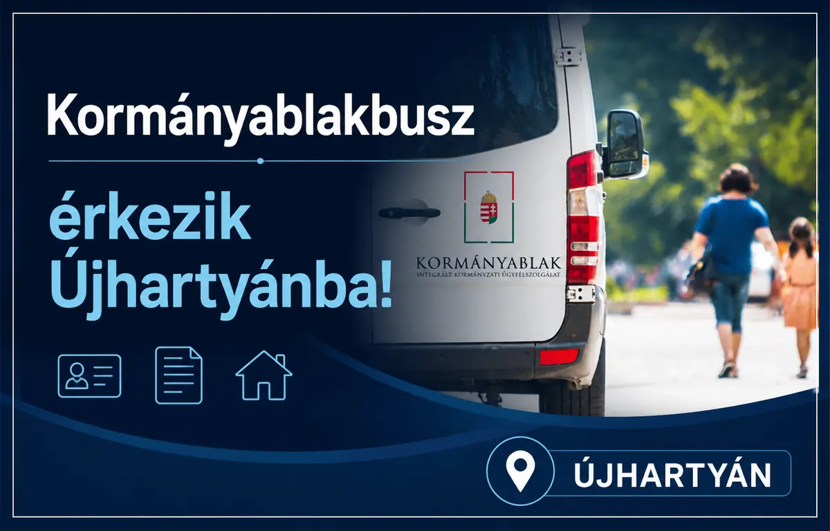 Kormányablakbusz — Újhartyán, Újhartyán