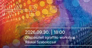 Olajpasztell - sgraffito workshop Ráskai Szabolccsal