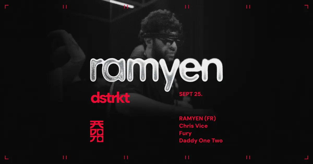 DOJO dstrkt with Ramyen (FR) — Dojo Boutique Club, Budapest