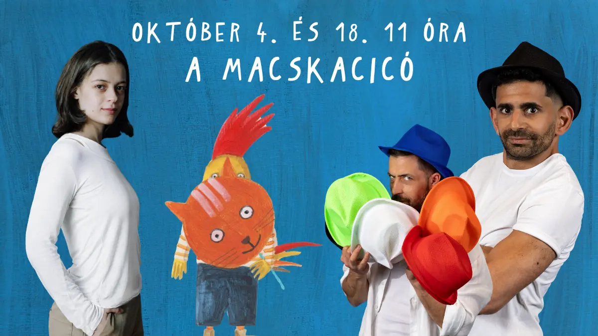 A macskacicó · vaskakas bábszínház, Győr