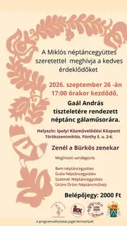 Néptánc gálaműsor