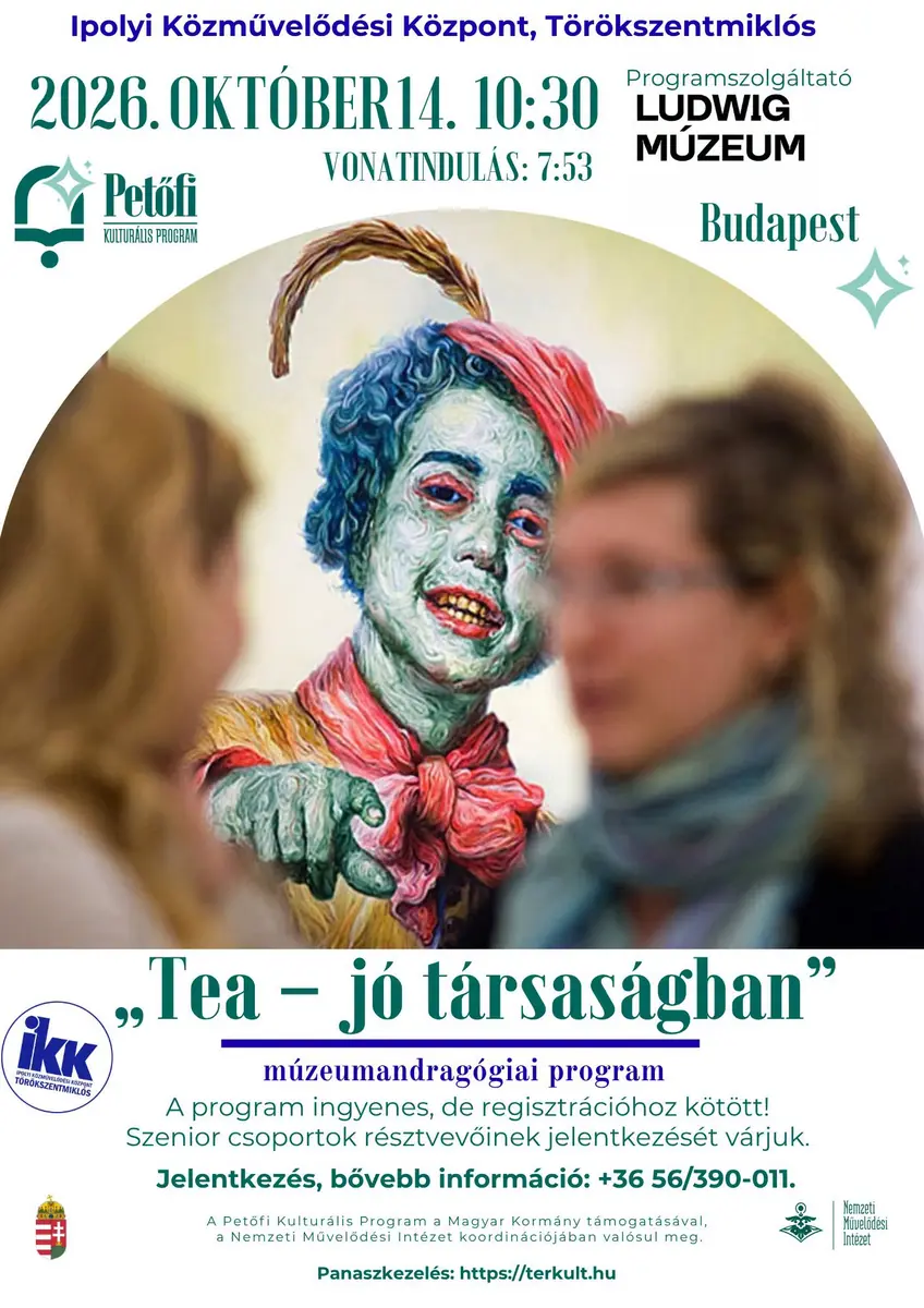 „Tea jó társaságban” – múzeumandragógiai program · Ludwig Múzeum, Budapest