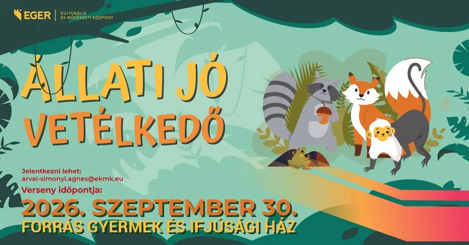Állati jó vetélkedő — EKMK Forrás Gyermek és Ifjúsági Ház, Eger