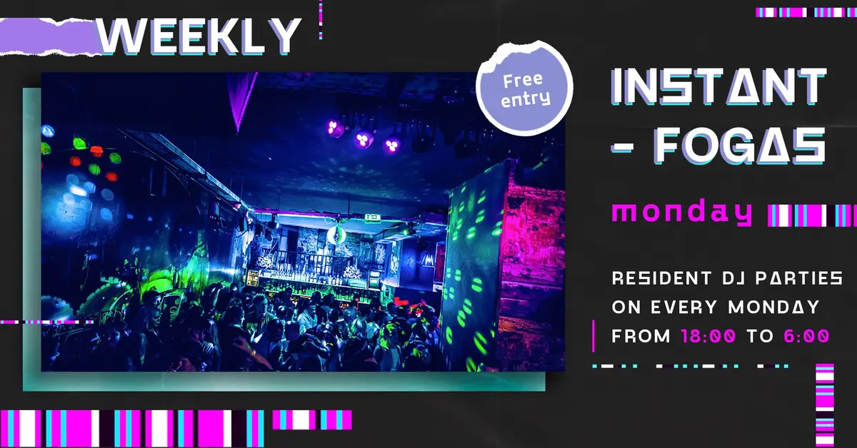🦉INSTANT-FOGAS ✘ MONDAY/HÉTFŐ🦉 · Robot, Budapest