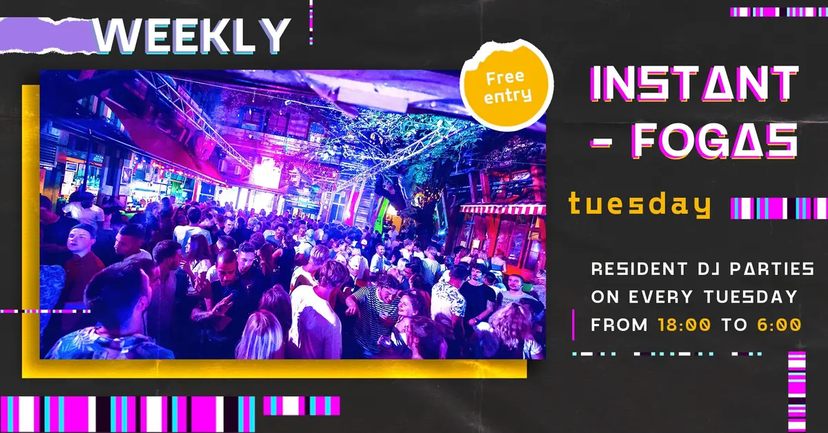 🦉INSTANT-FOGAS ✘ TUESDAY/KEDD🦉 — Robot, Budapest