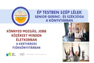 Ép testben szép lélek - Senior gerinc- és székjóga a könyvtárban