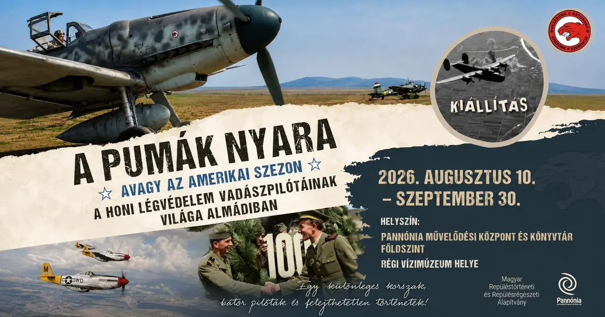 A Pumák nyara - avagy az amerikai szezon // kiállítás — Pannónia Művelődési Központ És Könyvtár, Balatonalmádi