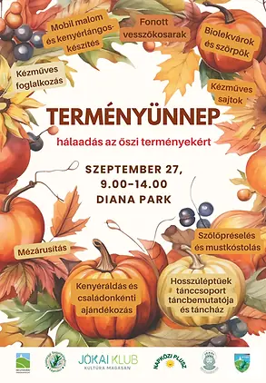 TERMÉNYÜNNEP A DIANA PARKBAN — Szent László Ház, Budapest