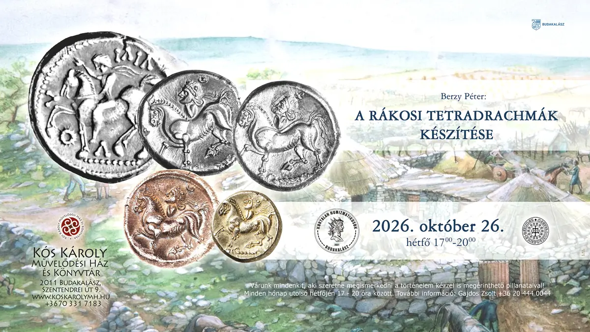 Kortalan Numizmatikusok – A rákosi tetradrachmák készítése — Könyvtár, Budakalász