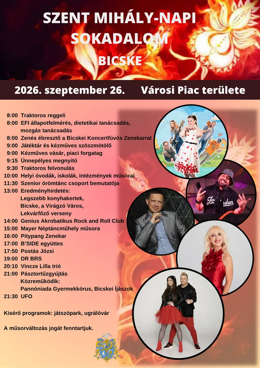 Szent Mihály-napi Sokadalom — bicske - bemkk petőfi művelődési központ, Bicske