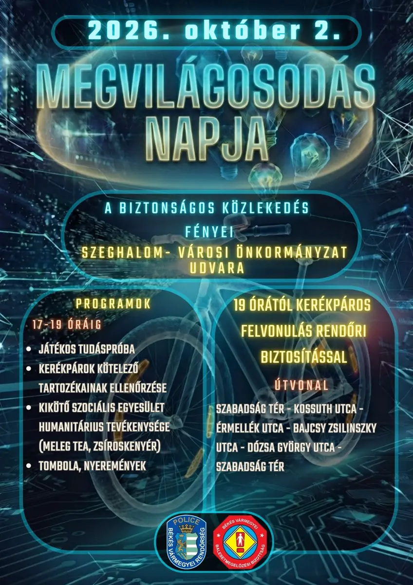 Megvilágosodás napja — Szeghalom, Szeghalom