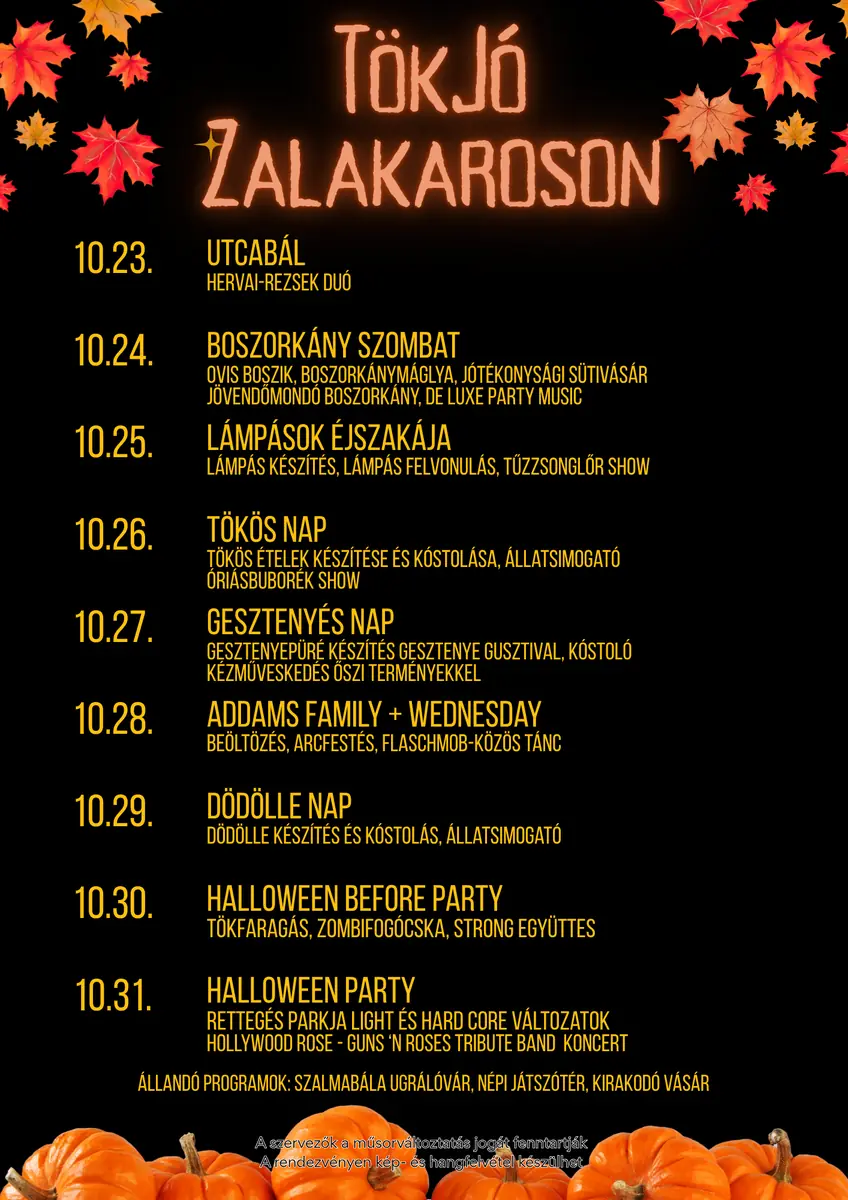 TökJó Zalakaroson — Karos Korzó, Zalakaros