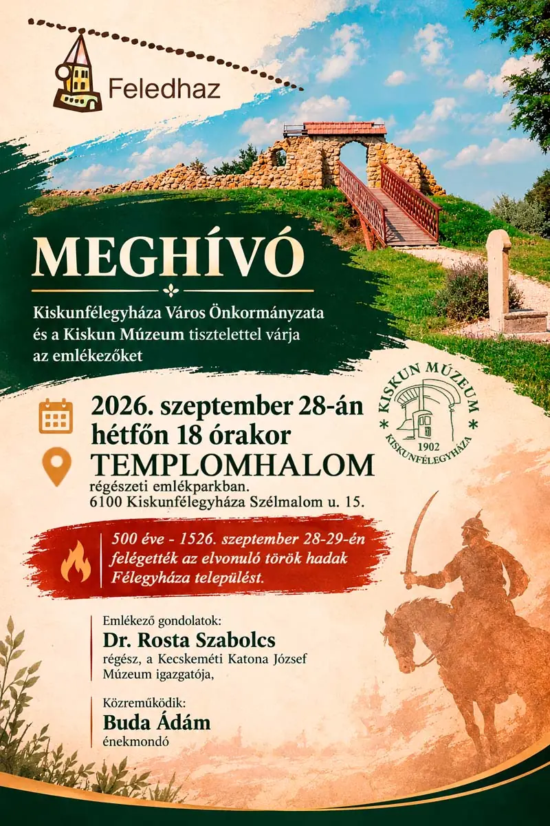 Templomhalom 500 — Templomhalom, Kiskunfélegyháza