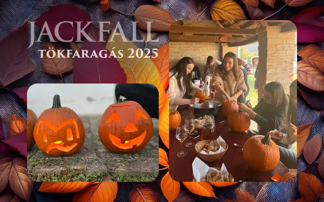 Tökfaragás 2025 a Jackfall Bormanufaktúránál · Jackfall Borászat, Kisjakabfalva
