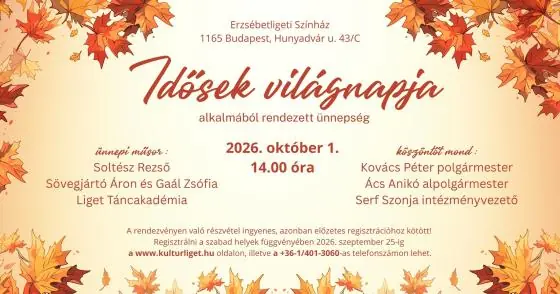 Idősek világnapja — Xvi. Ker. Önkormányzat – Polgármesteri Hivatal, Budapest