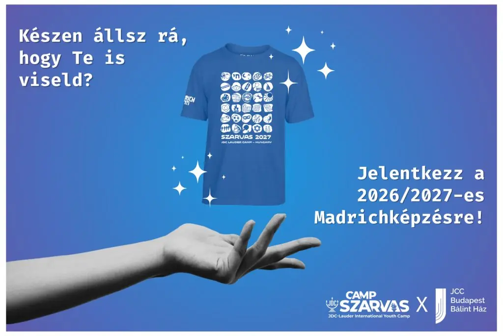 MADRICHKÉPZÉS 2026/2027 - SZARVAS CAMP — Bálint Ház, Budapest
