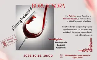 Borvacsora a Petrény Borászattal a LupaCsárda-ban