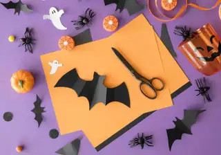 Halloween-i kézműves foglalkozás