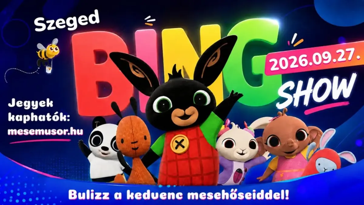 Bing Show Szegeden — IH Rendezvényközpont, Szeged