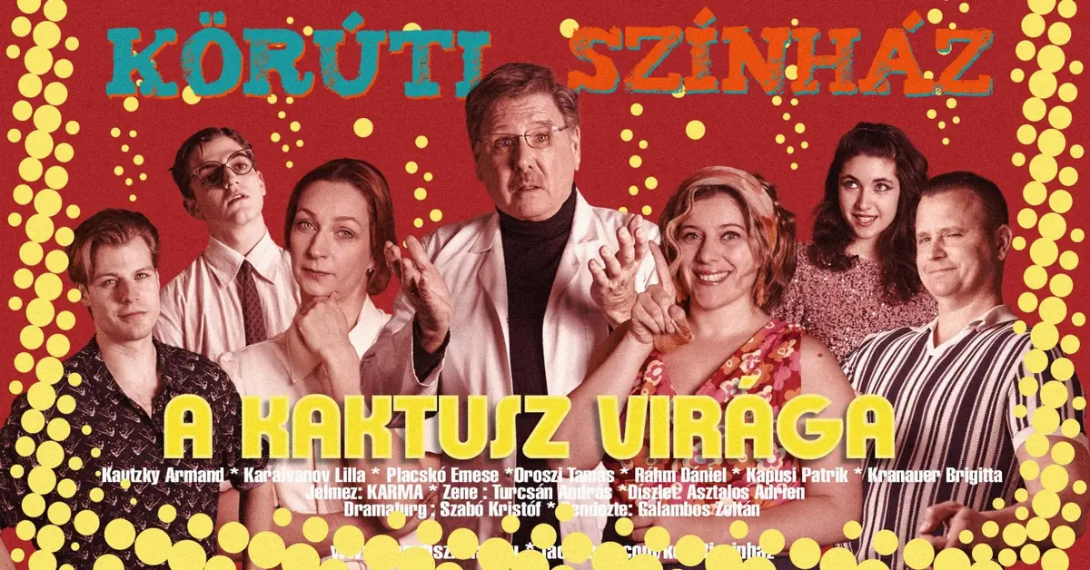 A kaktusz virága (Körúti Színház) – Bérletes színházi előadás · Bubik István Színházterem, Budapest