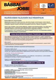 Felhívás Regionális Bábos Találkozón való részvételre