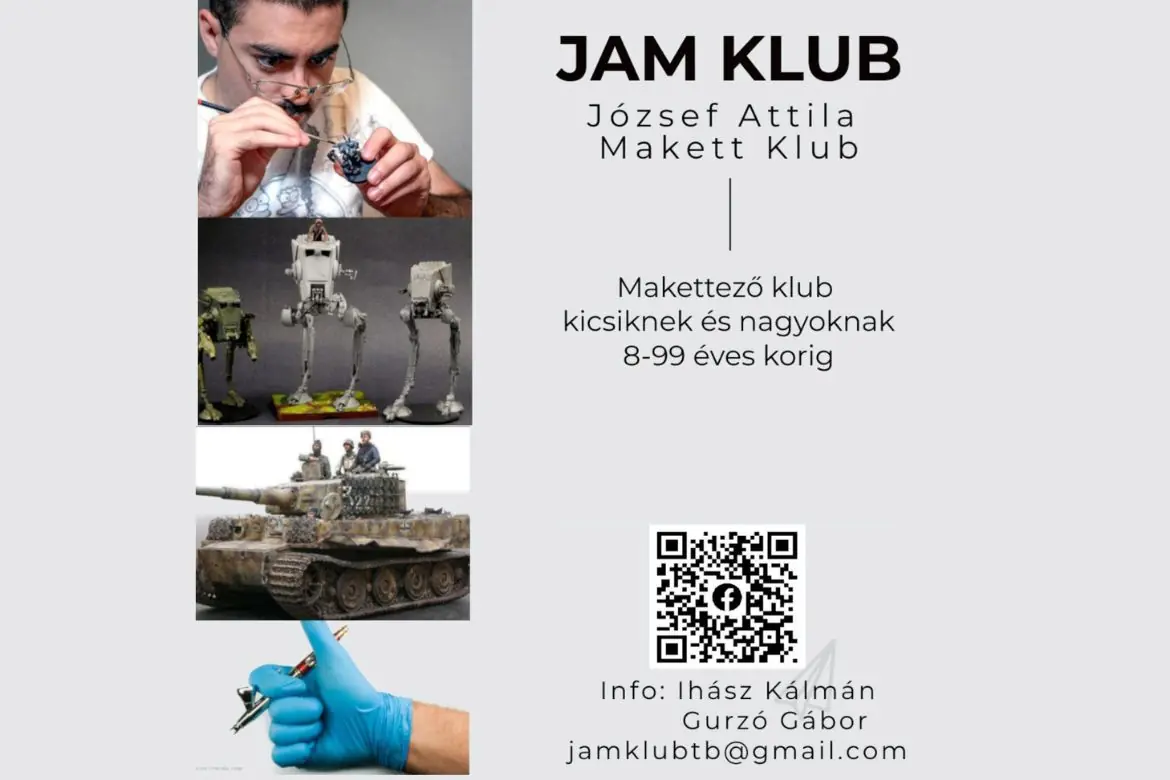 Makett klub — József Attila Megyei Könyvtár, Tatabánya