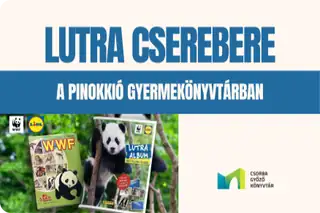 Lutra cserebere a Pinokkió Gyermekkönyvtárban